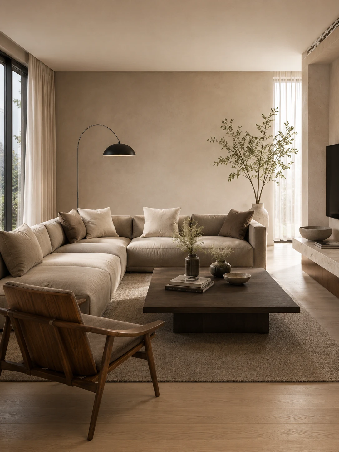 Sala de diseño contemporáneo